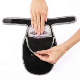 Wellness Device - Portable Heated Gemstone Pad - Hand Model with Power Bank InfraMat Pro®
